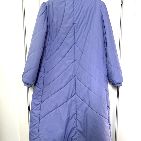 Vintage ASPEN Lavendar Quilted Puffy Coat XL (runs small) - Picture 3 of 16